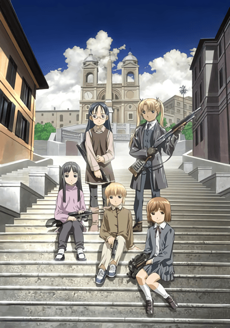 Gunslinger Girl anime cover