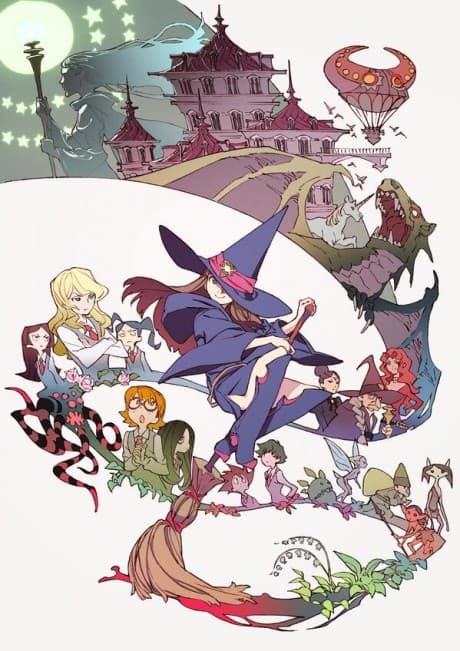 Little Witch Academia anime cover