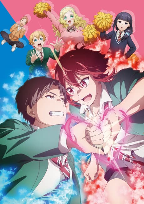 Tomo-chan Is a Girl! anime cover