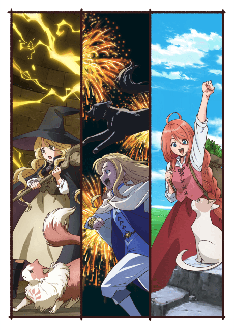 The Cat and the Dragon anime cover