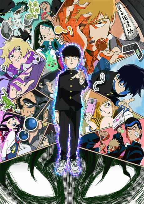 Mob Psycho 100 anime cover