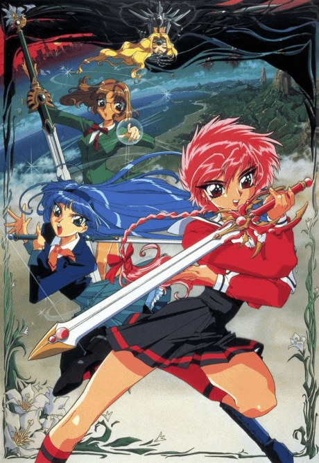 Magic Knight Rayearth anime cover