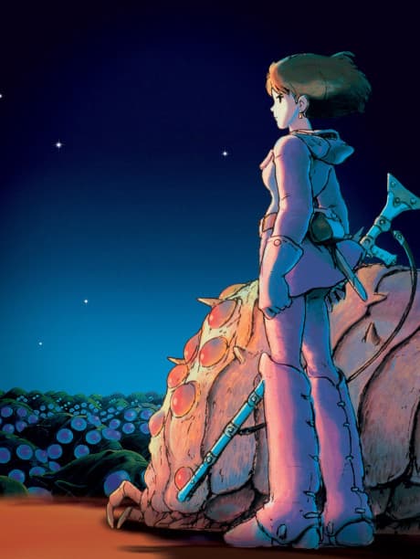 Nausicaä of the Valley of the Wind anime cover