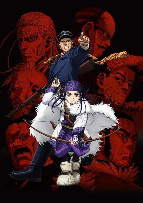 Golden Kamuy anime cover