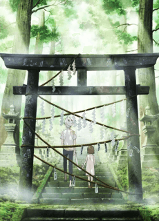 Into the Forest of Fireflies' Light anime cover