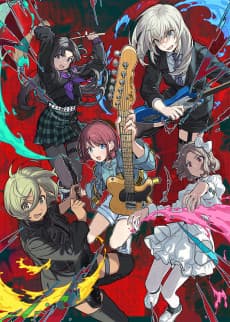 Girls Band Cry anime cover