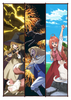 The Cat and the Dragon anime cover