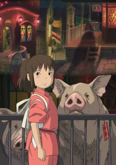 Spirited Away anime cover