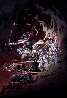 DRIFTERS anime cover