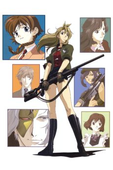 Madlax anime cover