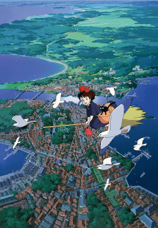 Kiki's Delivery Service anime cover