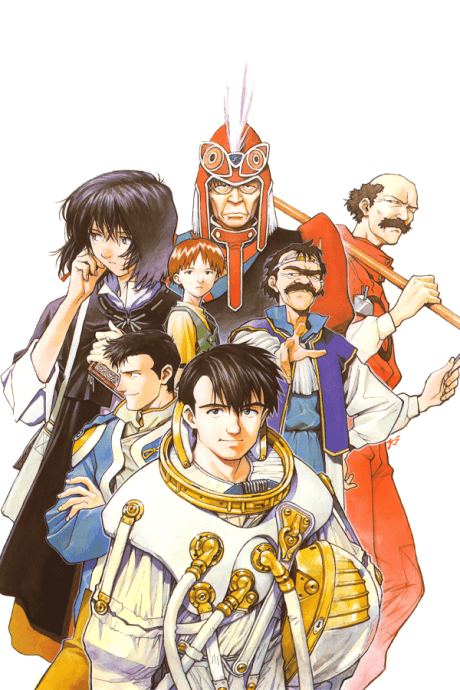 Royal Space Force: The Wings of Honnêamise anime cover