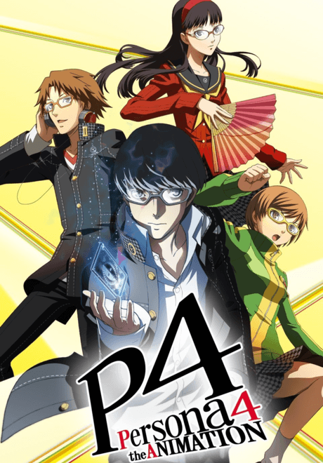 Persona 4 the Animation anime cover