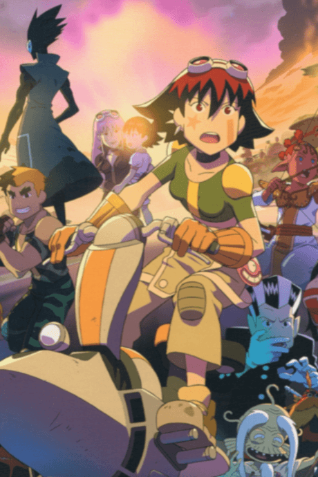 Oban Star-Racers anime cover
