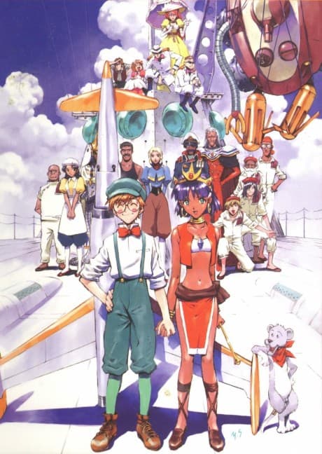 Nadia: The Secret of Blue Water anime cover