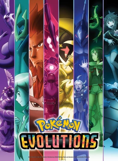 Pokémon Evolutions anime cover