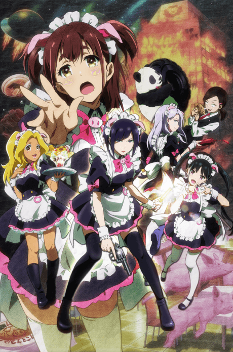 Akiba Maid War anime cover