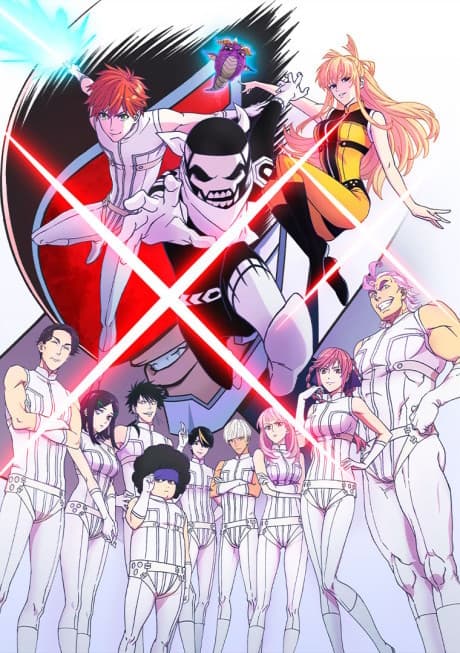 Go! Go! Loser Ranger! anime cover