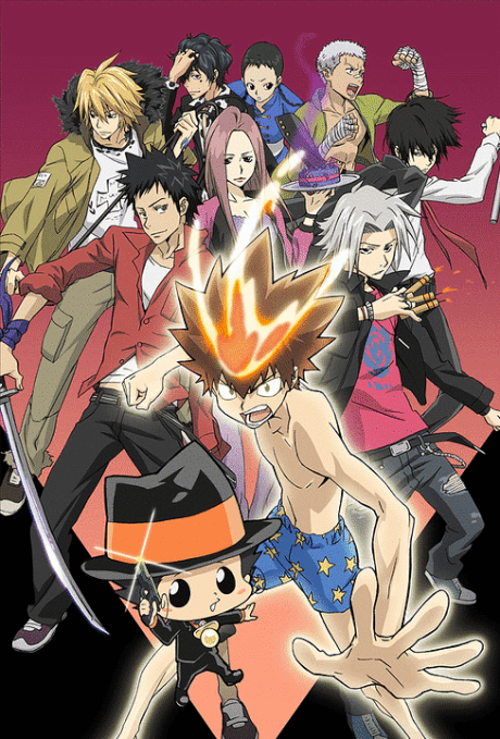 REBORN! anime cover