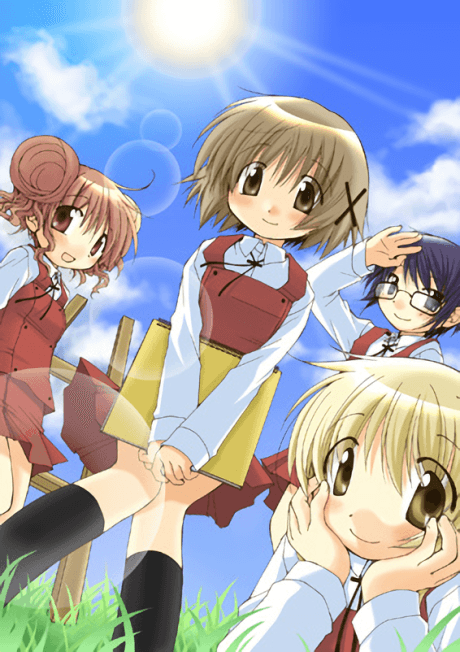 Hidamari Sketch anime cover