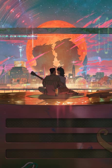 Lost in Starlight anime cover