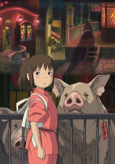 Spirited Away anime cover