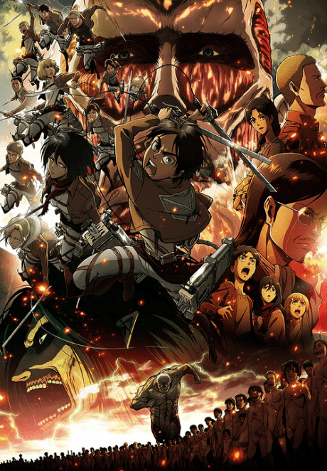 Attack on Titan Part I: Crimson Bow and Arrow anime cover