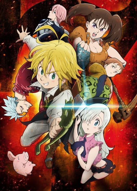 The Seven Deadly Sins anime cover