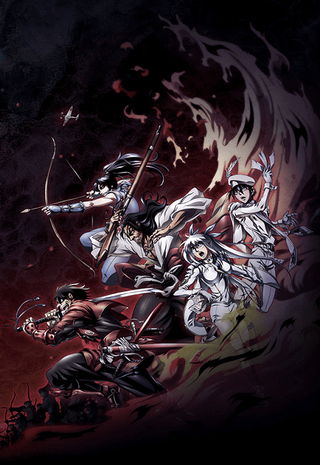 DRIFTERS anime cover