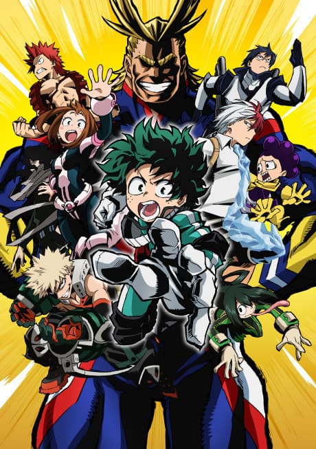 My Hero Academia anime cover