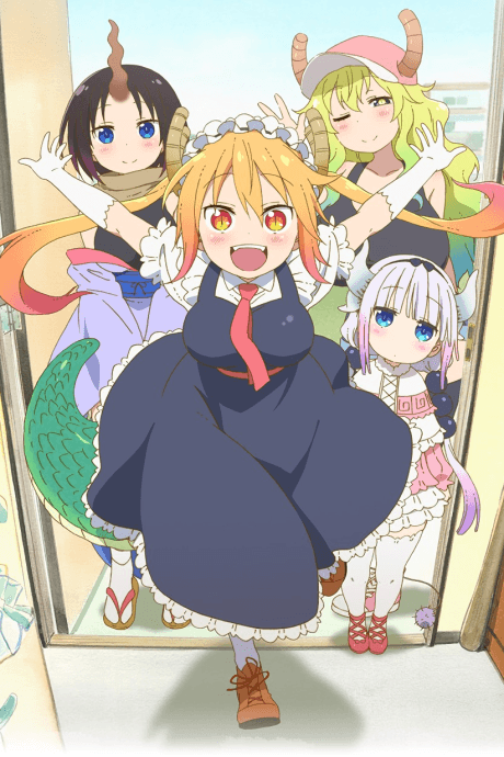 Miss Kobayashi's Dragon Maid anime cover