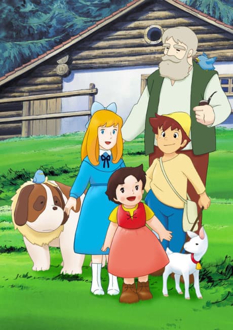 Heidi, Girl of the Alps anime cover