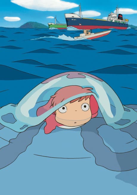 Ponyo anime cover