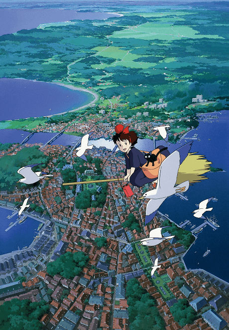Kiki's Delivery Service anime cover