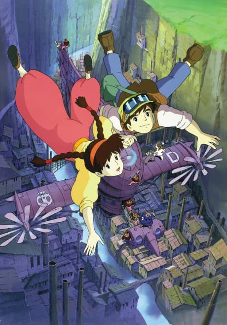 Castle in the Sky anime cover