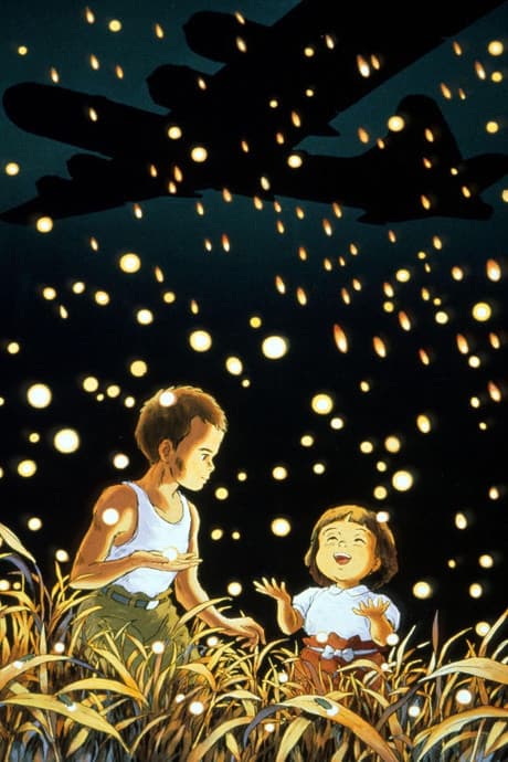 Grave of the Fireflies anime cover