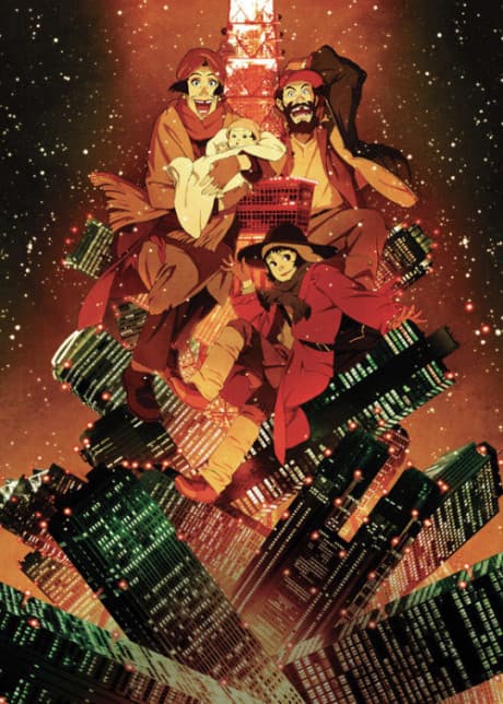 Tokyo Godfathers anime cover