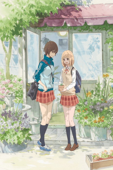 Kase-san and Morning Glories anime cover