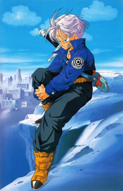 Dragon Ball Z: The History of Trunks anime cover