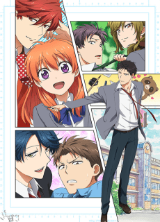 Monthly Girls' Nozaki-kun anime cover