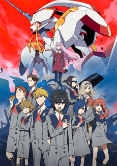 DARLING in the FRANXX anime cover